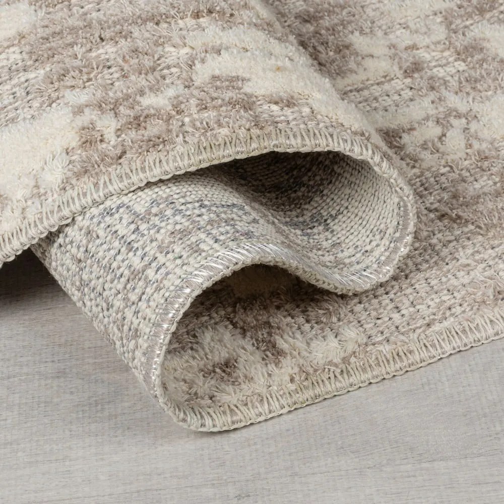 Sivobéžový prateľný koberec 116x170 cm Connely – Flair Rugs