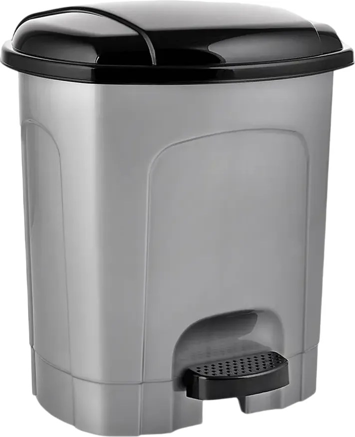 Orion Pedálový odpadkový kôš 5,5 l, sivá