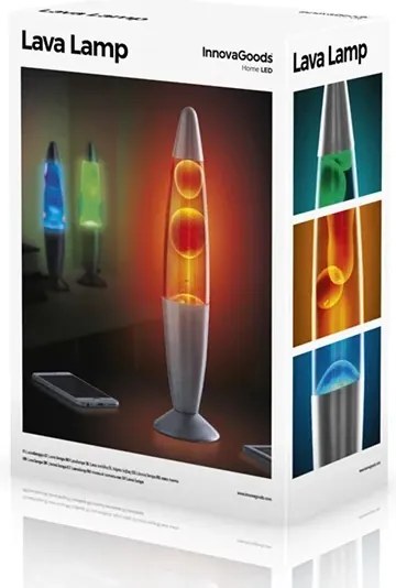 Lávová lampa Magma - 25 W - InnovaGoods - zelená