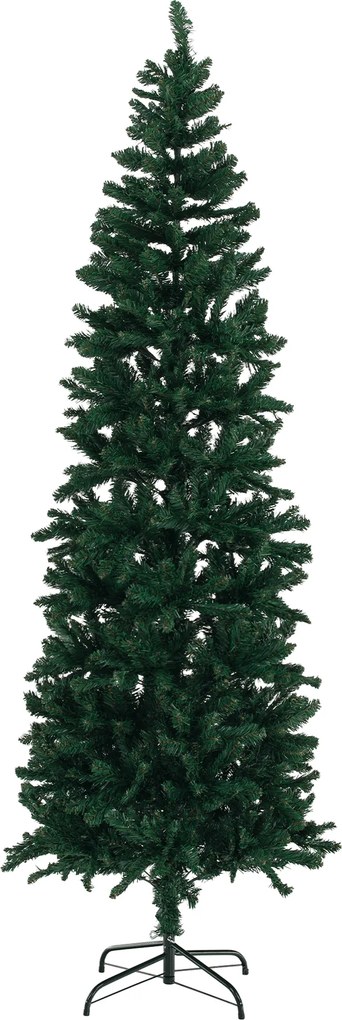 Vianočný stromček s kovovým stojanom, 210 cm, LESY