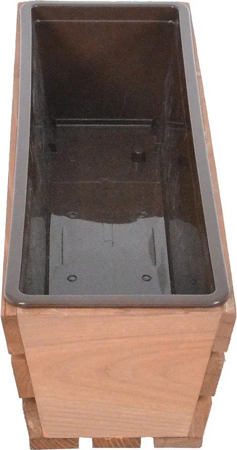 Drevený kvetináč 51 cm Modern – Rojaplast