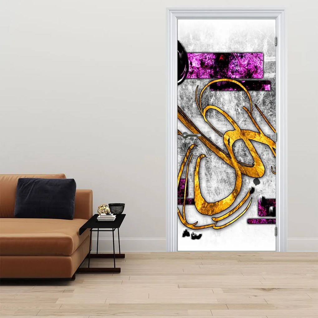 Fototapeta na dvere - Abstrakcia (95x205cm)