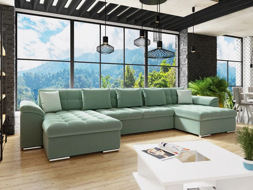 Rohová sedacia súprava Wicenza, Dostupné poťahy: ekokoža Soft 011 + Lux 06