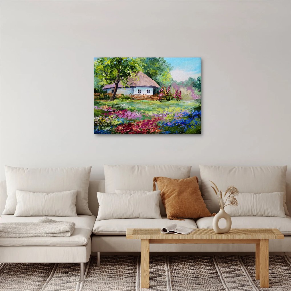 Obraz - Chalupa (70x50 cm)