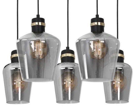 Luster na lanku RICHMOND 5xE27/60W/230V