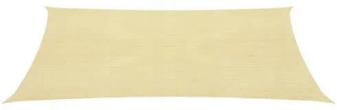 vidaXL Tieniaca plachta 160 g/m² béžová 2x2,5 m HDPE-