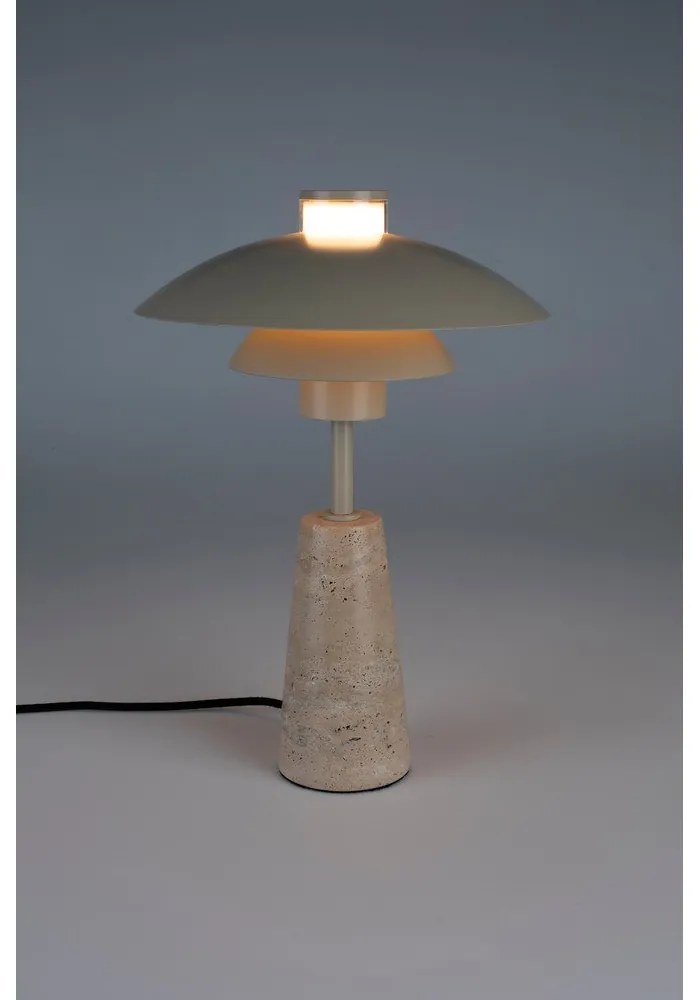 Béžová LED stmievateľná stolová lampa (výška 37 cm) Cole – Zuiver