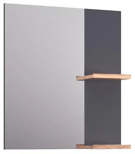 Zrkadlo Legar 60 anthracite