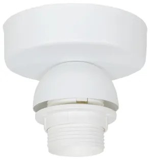 Duolla - Stropné svietidlo YUTE TRIO 1xE27/15W/230V pr. 45 cm hnedá/šedá/béžová