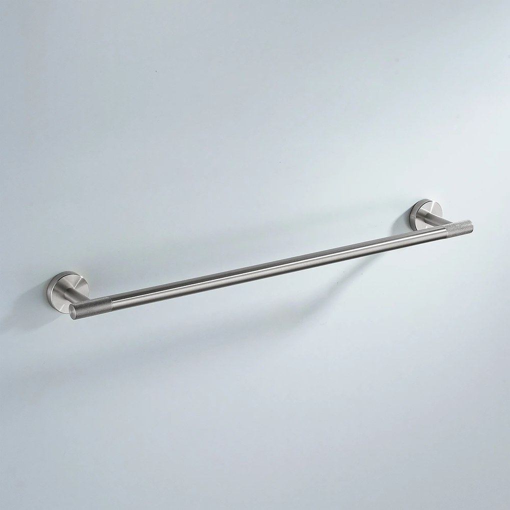 Rea Modern, kúpeľňový vešiak na uteráky 60cm, 6603, brúsená oceľ, REA-98002