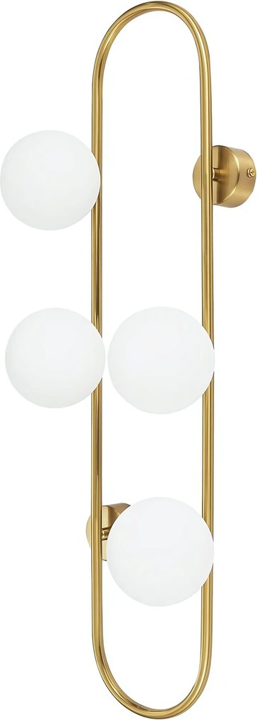 Nástenná lampa KINKIET STYLE XIII zlatá