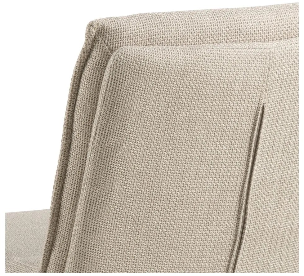 Krémovobiela jedálenská stolička Flynn – Actona