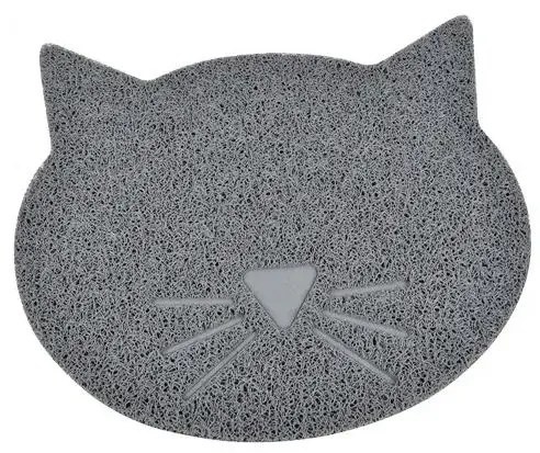 Nuxie Podložka pod misku pre domácich miláčikov 43 x 38 cm šedá