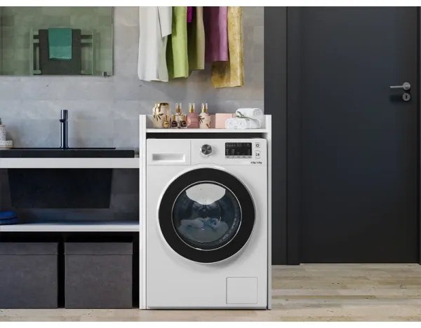 Skrinka na práčku POLA 98x64 cm biela