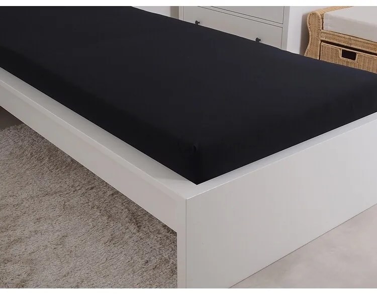 4Home jersey prestieradlo Ideál čierna, 70 x 140 cm