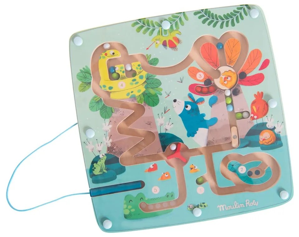 Interaktívna hračka Magnetic Maze – Moulin Roty