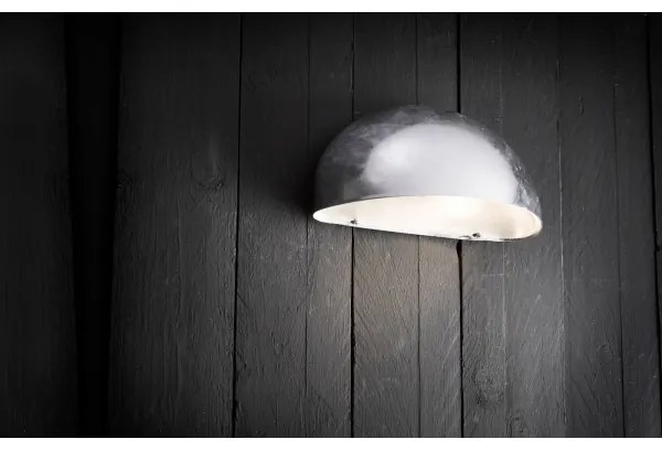 Nordlux - Vonkajšie nástenné svietidlo SCORPIUS 1xE14/40W/230V IP33 strieborná