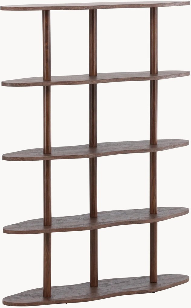 Regál's dreveným vzhľadom Moln