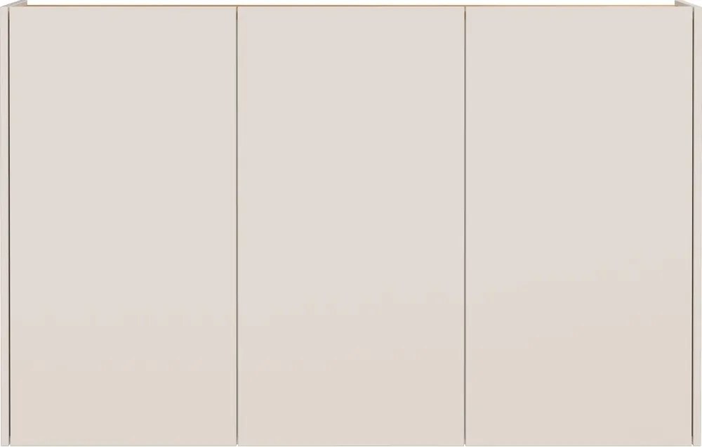 Krémová skrinka v dekore duba 138x87x25 cm Libbiano – Germania