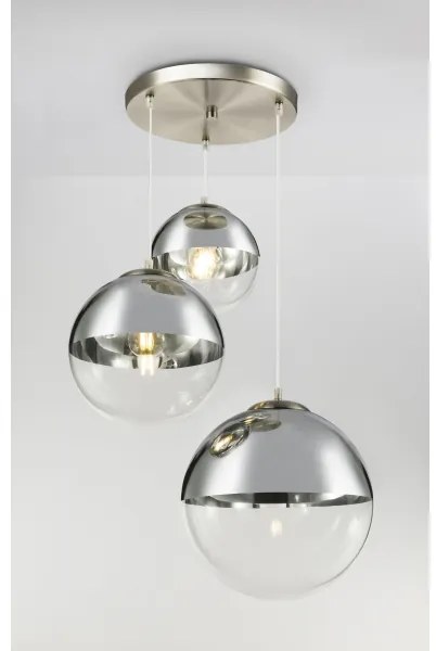 GLOBO 15851-3 - Luster na lanku VARUS 3xE27/40W/230V