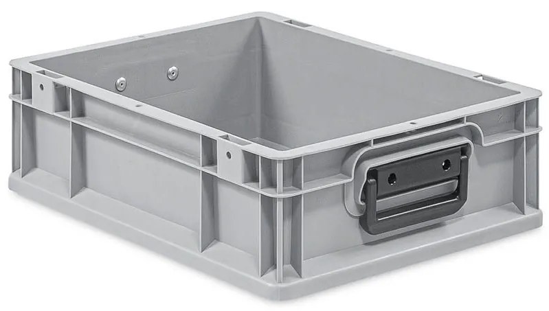 Balenie Eurobox NextGen Portable Duo – prenosná plastová euro prepravka bez víka