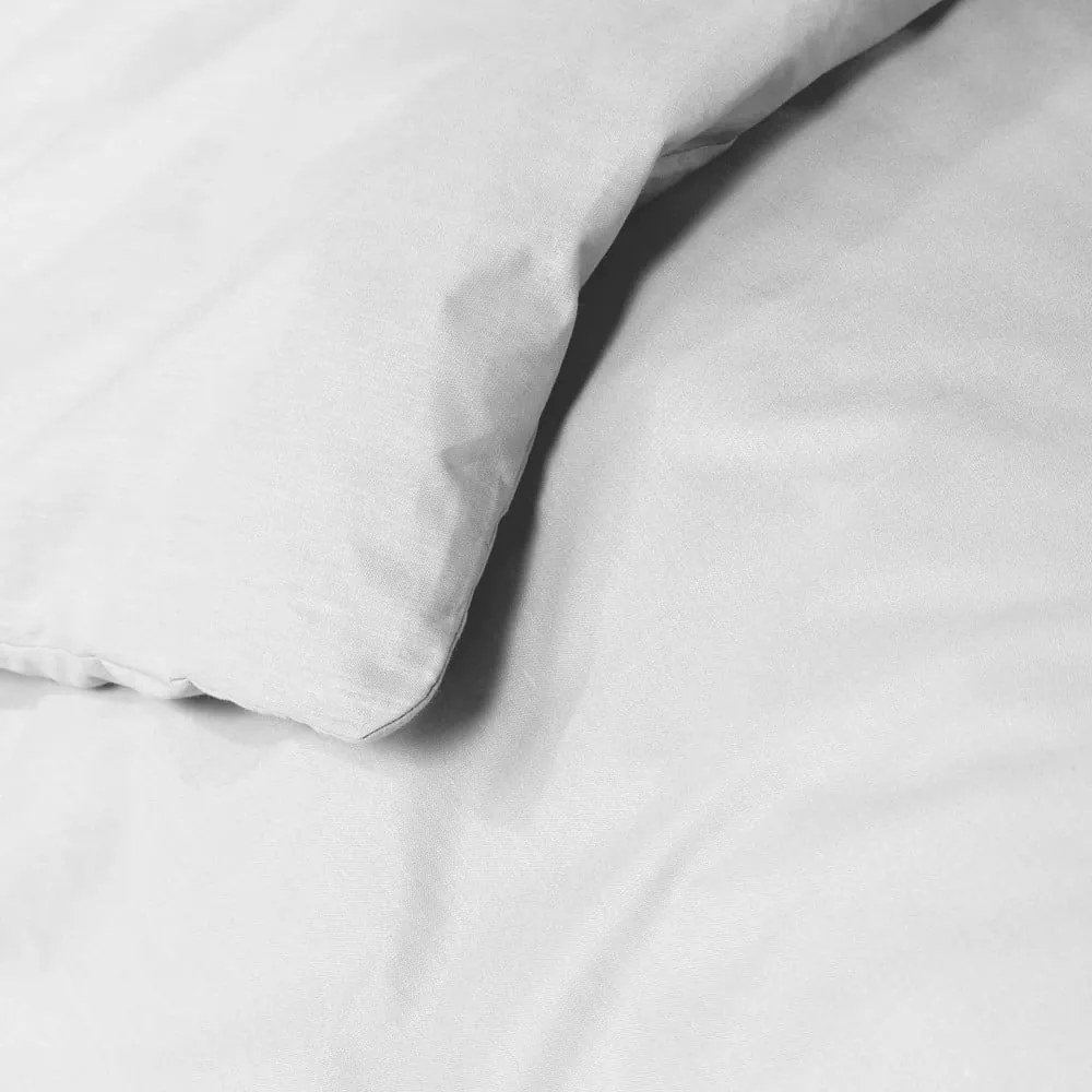 Biele bavlnené obliečky na jednolôžko 140x200 cm Lina – douceur d'intérieur