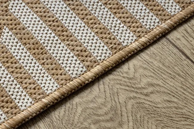 Koberec ORGANIC 2131 geometrický, krémový / naturálny