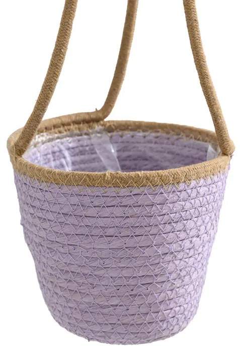 Závesný kvetináč TRIPOLIS 16 cm - viac farieb Farba: Fialová