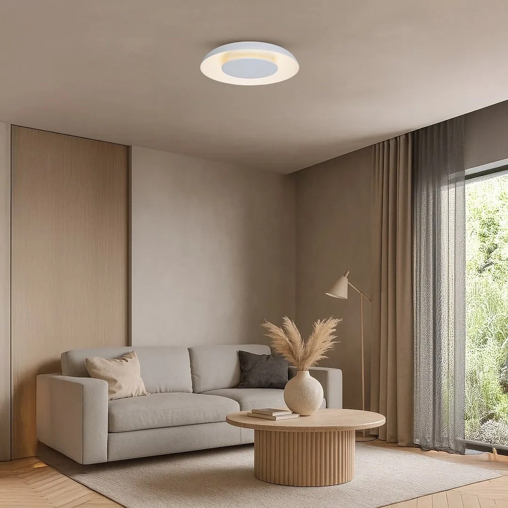 Stropné LED svietidlo Piattino, 1x LED 30w, 3000-6000k, w