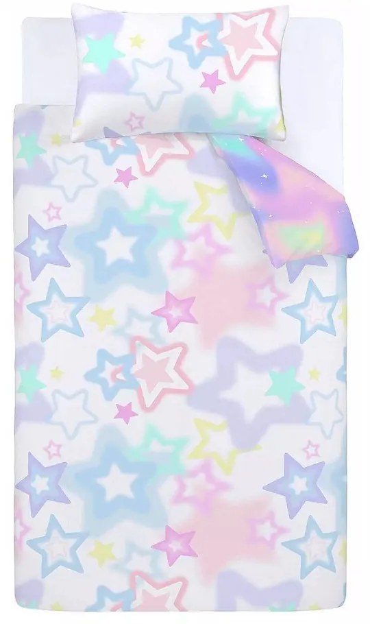 Detské obliečky na jednolôžko 135x200 cm Ombre Stars – Catherine Lansfield