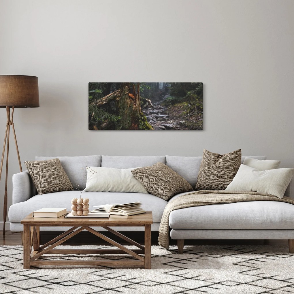 Obraz - V lese (120x50 cm)