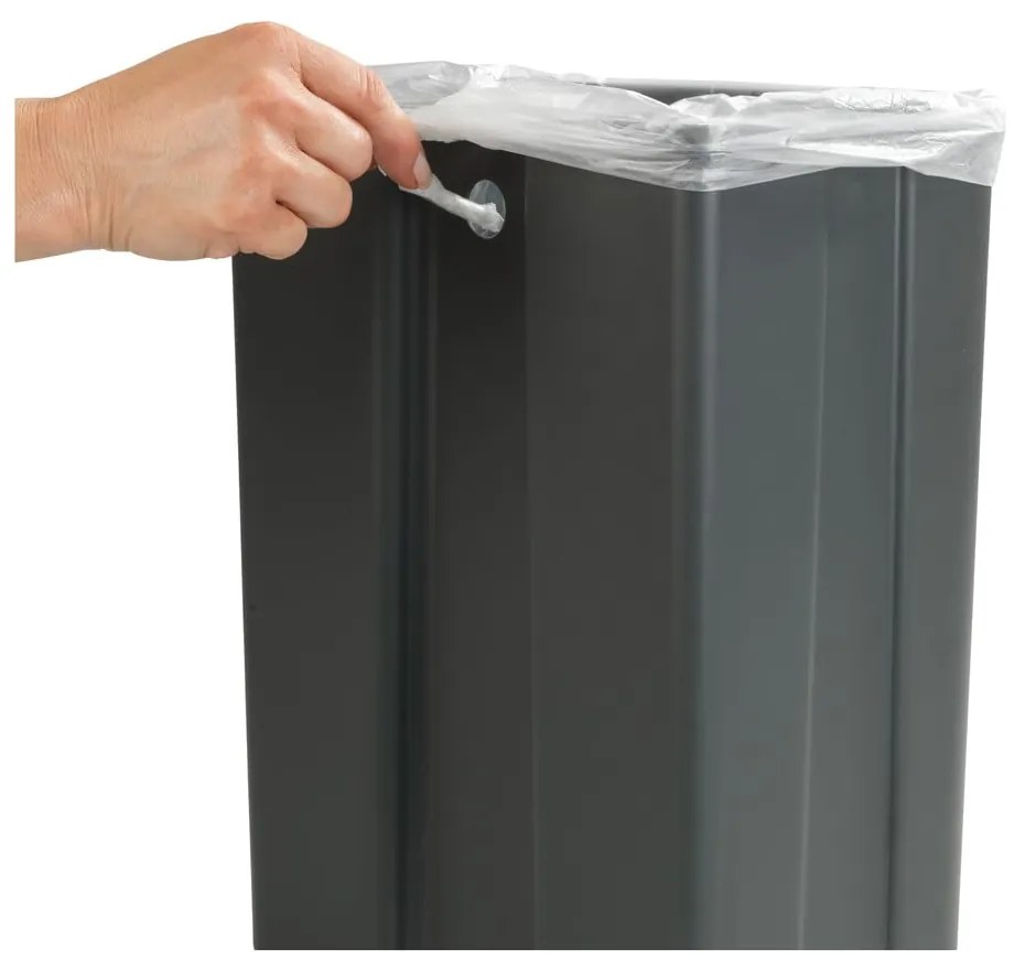 Závesný odpadkový kôš Wenko, 12 l
