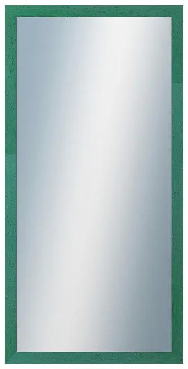 DANTIK - Zrkadlo v rámu, rozmer s rámom 60x120 cm z lišty RETRO zelená (2535)