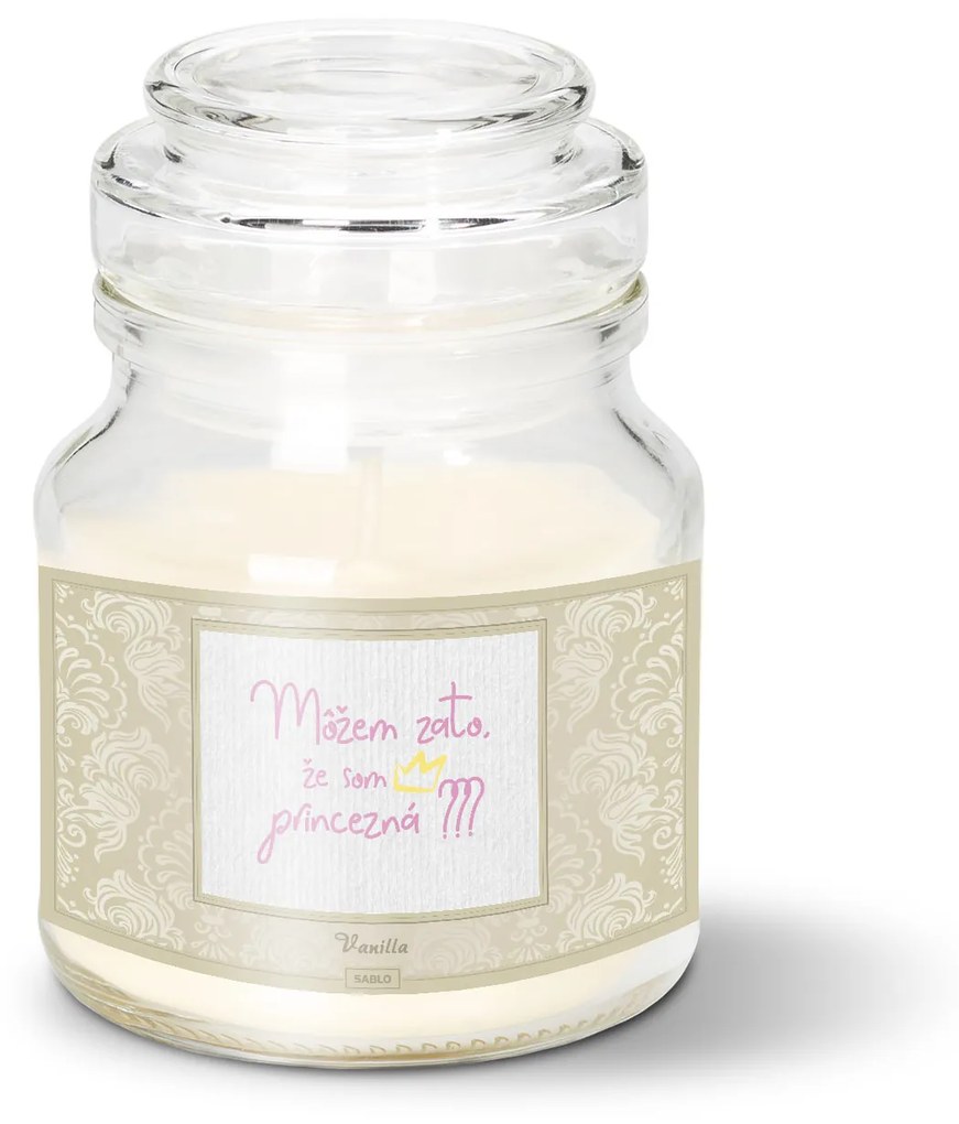 Sablio Sviečka Môžem za to, že som princezná - 120 g