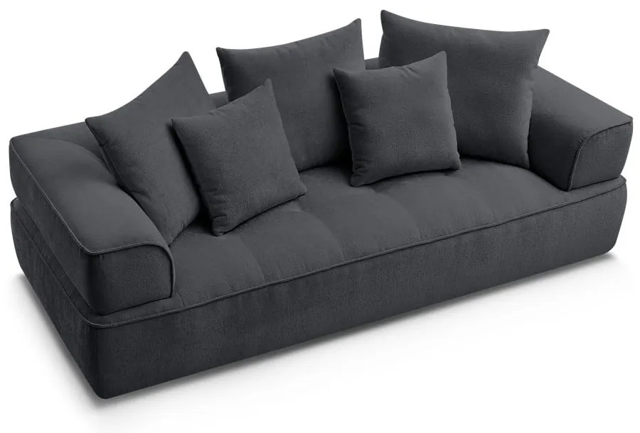 Tmavosivá ženilková pohovka 237 cm Whesley – Bobochic Paris