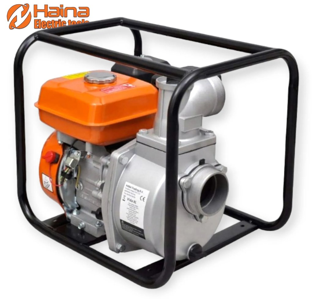 Benzínové motorové čerpadlo, 7,5 HP, 1100 l/min, 192 cm³, 80 mm (3 col) pripojenie - Haina H-GPUMP-80X
