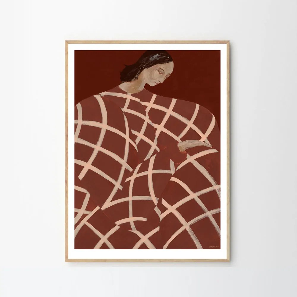 Moikka Plagát Waiting At Art Et Métiers by Sofia Lind 50x70 cm