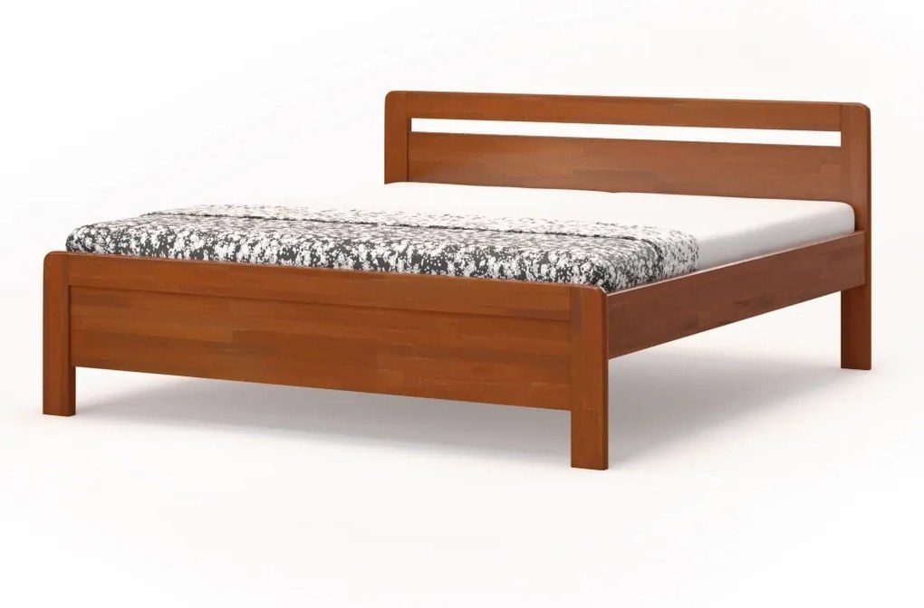 BMB KARLO KLASIK - masívna buková posteľ 90 x 200 cm, buk masív