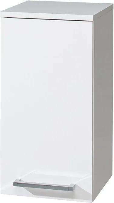 Mereo CN665 skrinka horná závesná ľavá, biela/biela