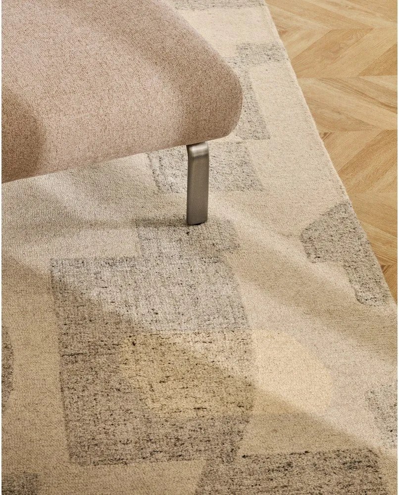 Svetlohnedá ženilková podnožka Amsen – Kave Home