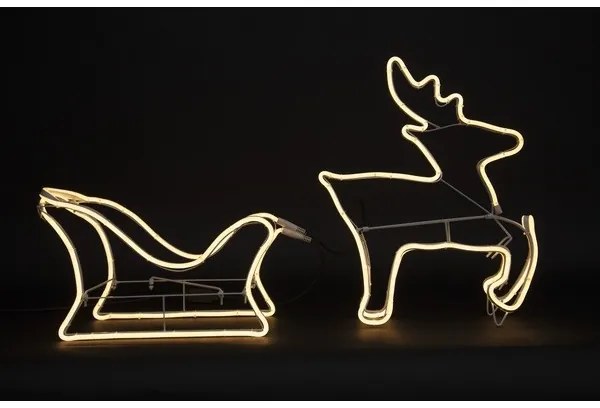 Eglo 411155 -LED Vonkajšia vianočná dekorácia SILHOUETTE 720xLED/0,198W/3/230V IP44