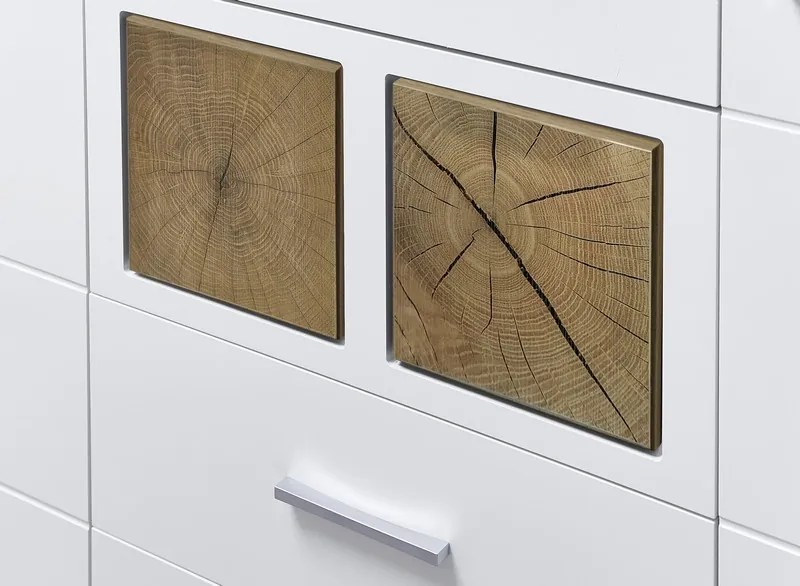 Široká komoda Fun plus, s osvetlením