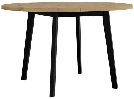 Rozkladací jedálenský stôl Herra 100 130 III L (dub artisan + biela) (pre 2-4 osoby). Vlastná spoľahlivá doprava až k Vám domov. 1105384