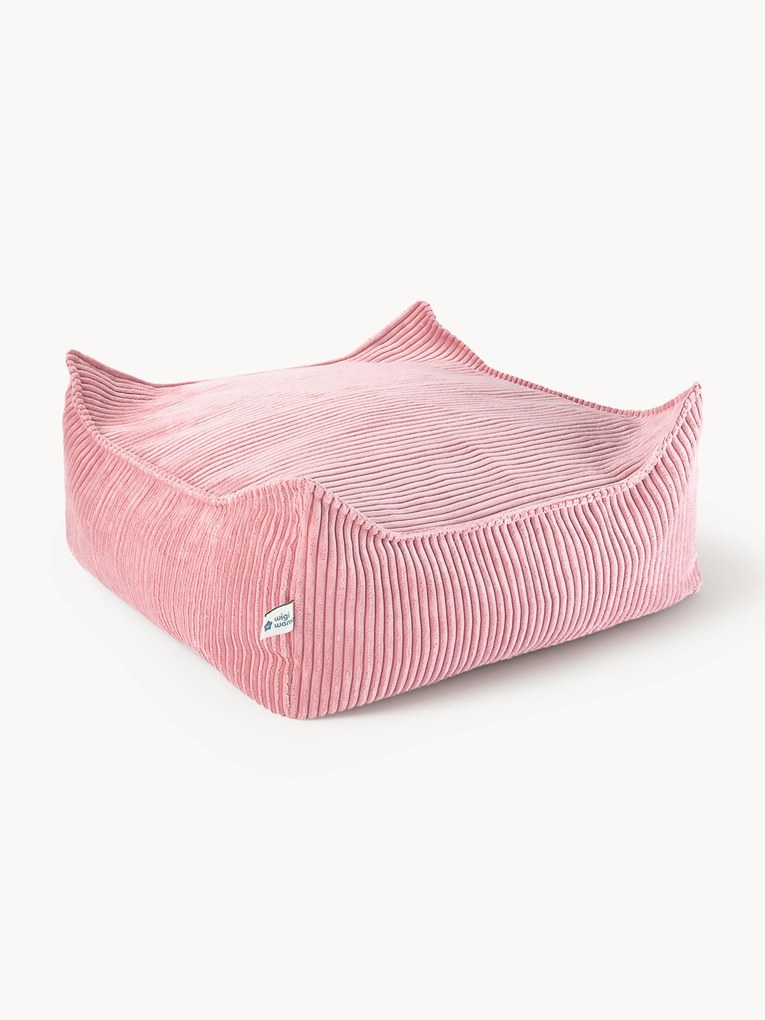 Detský menčestrový sedací vankúš Sugar