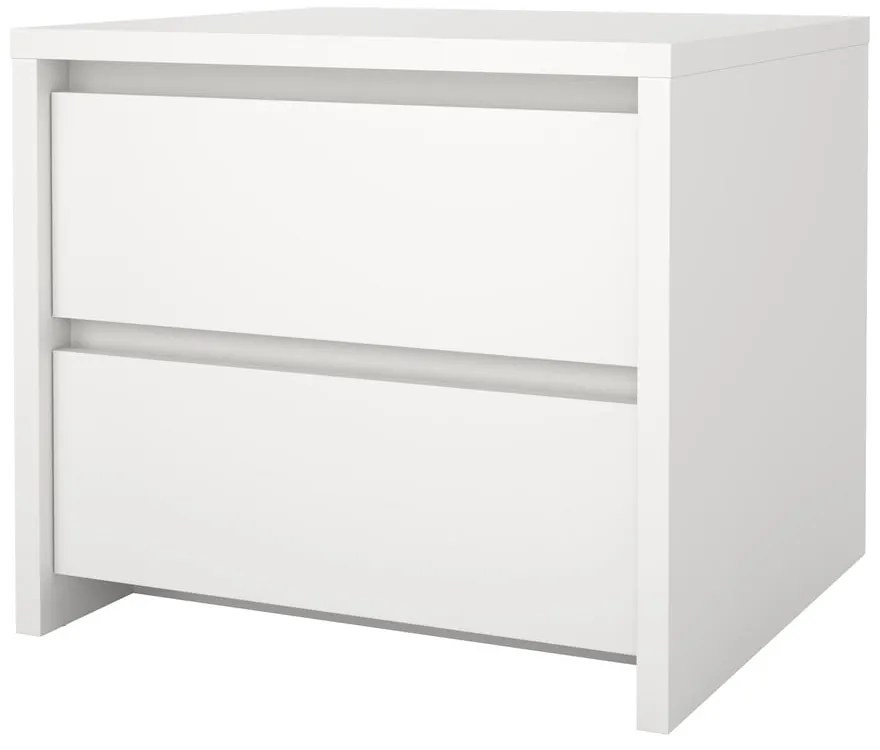 Biely nočný stolík Next – Tvilum
