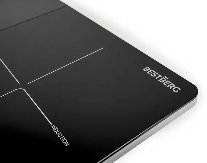 Dvojplatňová indukčná doska BestBerg BBI-3500 / 3500 W / čierna/strieborná