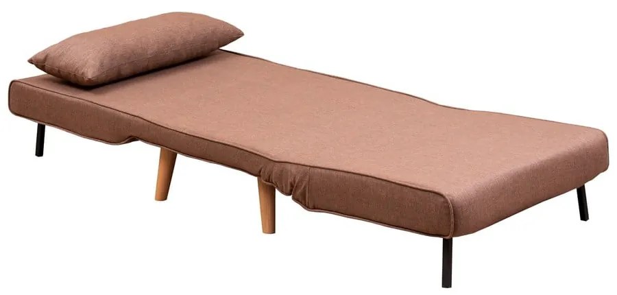 Hnedé kreslo Folde – Artie