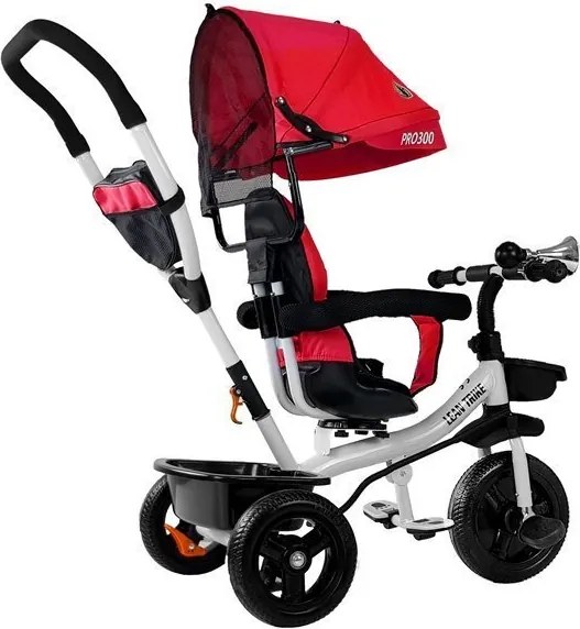 LEAN Toys Detská trojkolka PRO300 červená