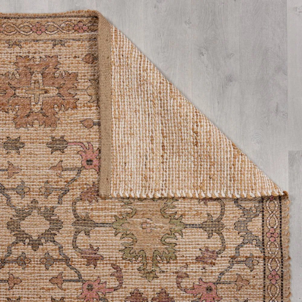 Ručne tkaný koberec s prímesou juty v prírodnej farbe 200x290 cm Celine Jute Global – Flair Rugs