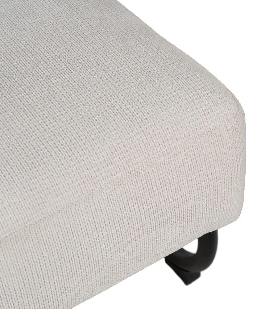 Béžové ženilkové kreslo Industra – Ixia